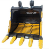 Customized Excavator Heavy Duty Rock Bucket Used In The Mine