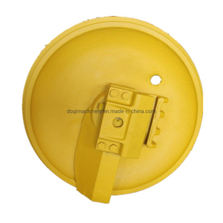 D155 Engine Parts Excavator Undercarriage Parts Front Idler Wheel Tractor