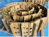 Factory Price Bulldozer Track Plate for Komatsu D20 D21 Dozer Track Shoe Assembly