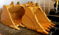 Customized Excavator Heavy Duty Rock Bucket Used In The Mine