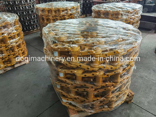 for E320 45 Links Yellow Excavator Track Link Group Track Chain