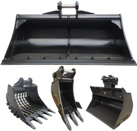Customized Excavator Heavy Duty Rock Bucket Used In The Mine