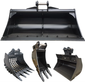 Customized Excavator Heavy Duty Rock Bucket Used In The Mine