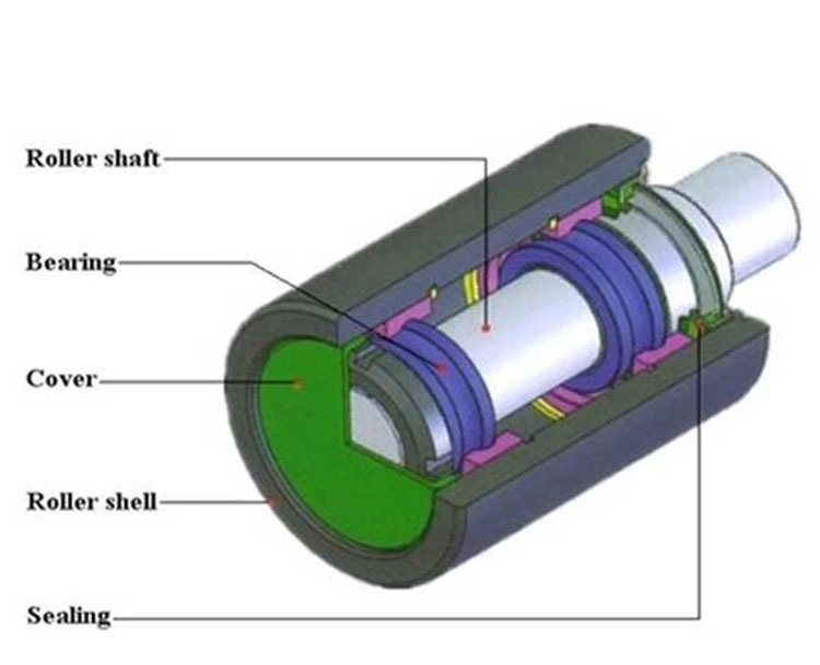 Assembly Top Carrier Roller for Excavator PC200-5