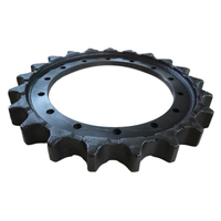 Sell Excavator Sprocket with OEM Quality Heat Treatment HRC 45-55, Depth 4mm-6mm