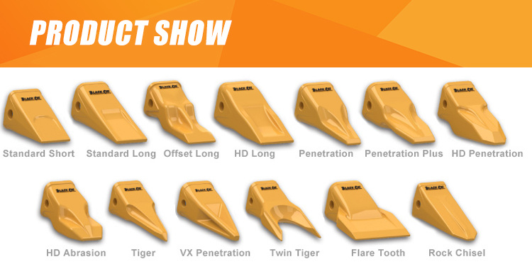 PC220-7 Excavator Bucket Teeth Wear Parts Bucket Tooth