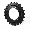 Ex40 Ex60 Ex70 Zx200 Zx330 Zx450 Excavator Yellow/Black Steel Sprocket