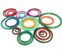 Custom Oil Resistant O-ring Nbr Epdm Fkm Rubber O Ring Seals Fkm O-ring