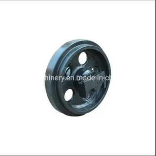 PC120 E320d Ec360 D8r D9t D60-8 D155 Sk40 Sk210 PC200-5 Wheel Dozer Front Adjuster Idler Excavator Rubber Track Idler