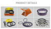 DL500 LIFT BUCKET STEERING Cylinder Seal Kits K9003556 K9003555 K9003554 Excavator Seal 