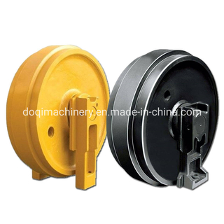 Ihi Front Track Idler Assy for Mini Excavator Jcb Wheel Bulldozer Parts Rubber Idler Js220 PC20 PC60 PC200 PC300 Ex120-2 Js220