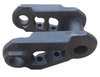 PC100 PC120 Steel Track Chain Link PC130 PC150 Track Shoe Assy