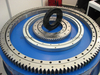 Excavator Roller Undercarriage Parts Machinery Wheel SH200 Sprocket Segment