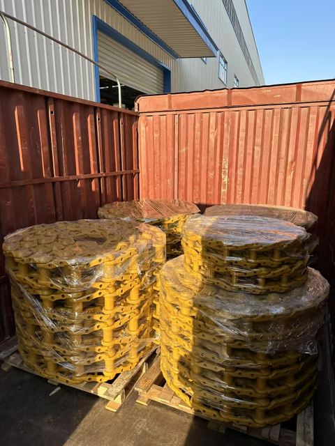 Track Chain Mine Quality E70 E70b 1028077 Excavator Track Links Chain Assy