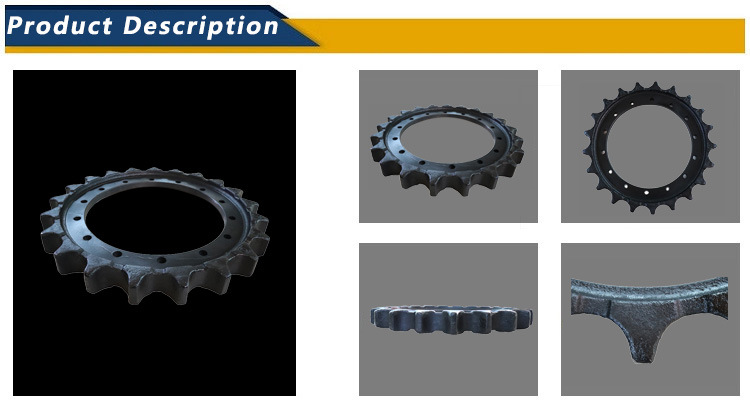Undercarriage Part Chain Sprocket for Excavator