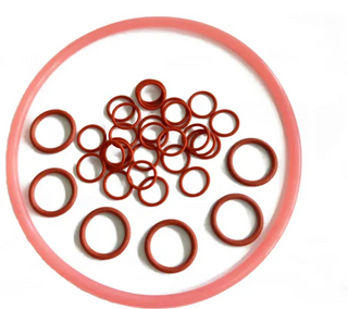 NBR,EPDM,SILICONE,FKM,SBR Transparent O Rings for Medical