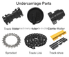 Heavy Machinery Spare Parts D8K Excavator Sprocket Bolts Segment