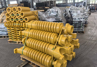 OEM Quality Track Adjuster Recoil Spring Group | High-Precision Tensioner Spring Fits 20-45 Ton Excavators
