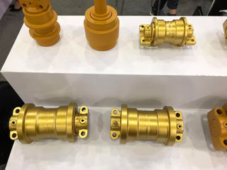 CAT 320D Carrier Roller 241-3294 163-4145 | Heavy Duty Excavator Upper Roller Undercarriage Parts
